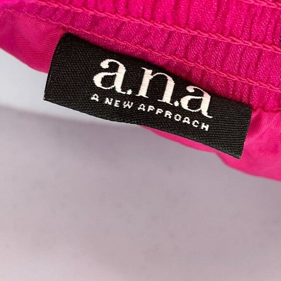 2/$30 a.n.a Pink Floral Print High Waisted Flowy Lightweight Midi Skirt 10 - Picture 10 of 13